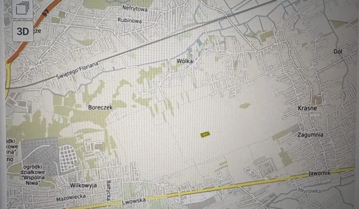 Działka rolna Krasne