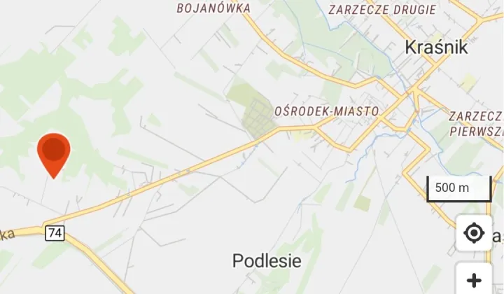 Działka budowlana Spławy Pierwsze, ul. Poleśna