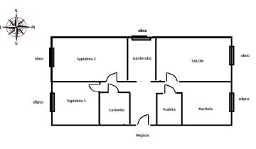 Mieszkanie 3-pokojowe Kielce Barwinek, ul. Wapiennikowa