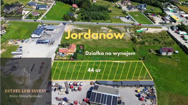 Działka Jordanów, ul. 3 Maja. Zdjęcie 1