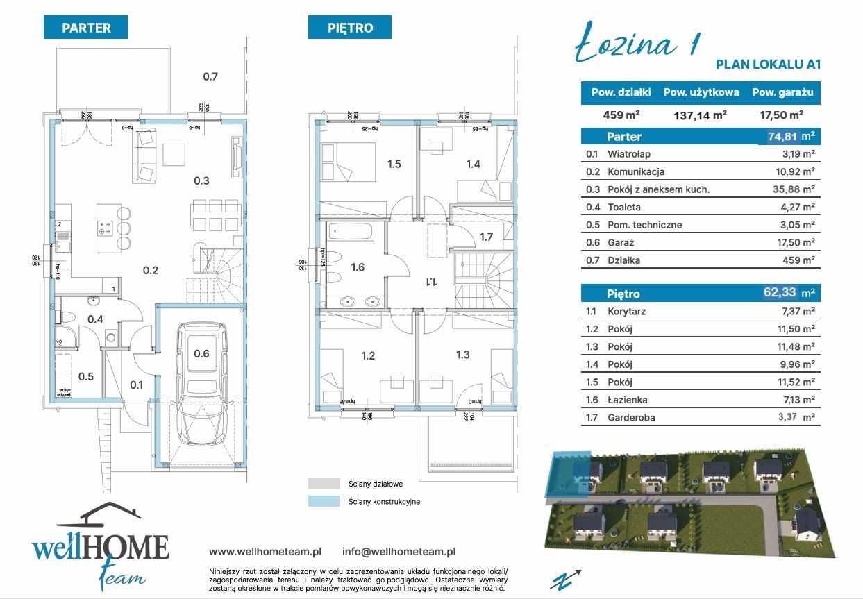 bliźniak, 5 pokoi Łozina, ul. Ogrodowa. Zdjęcie 18