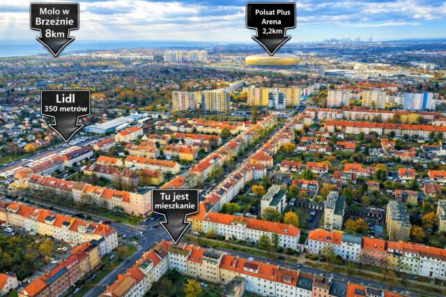 Mieszkanie 2-pokojowe Gdańsk Wrzeszcz. Zdjęcie 9