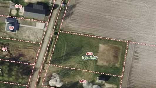 Działka budowlana Feliksów. Zdjęcie 1