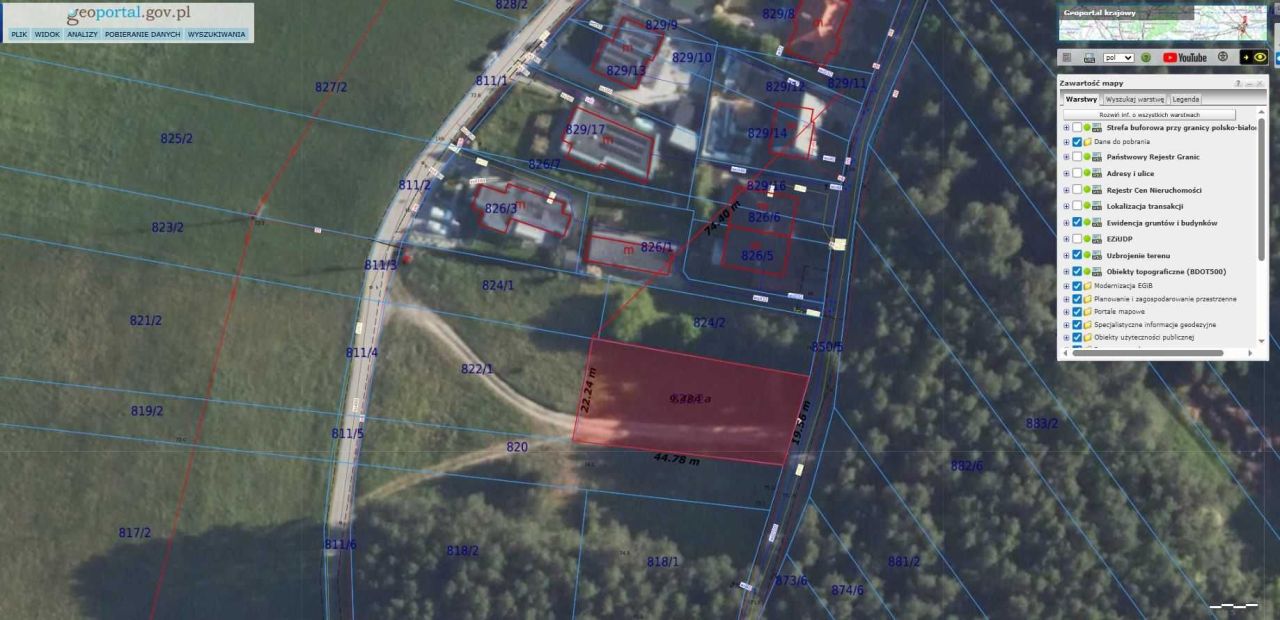 Działka budowlana Osieczna. Zdjęcie 2