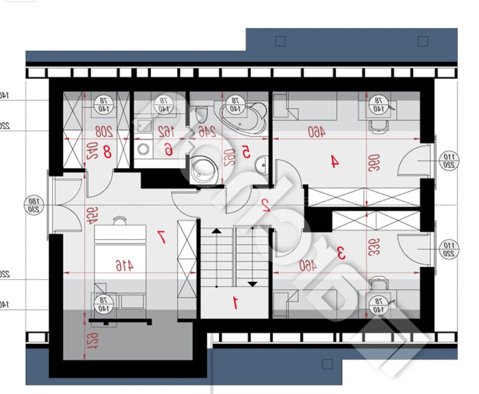 dom wolnostojący, 4 pokoje Stasi Las. Zdjęcie 16