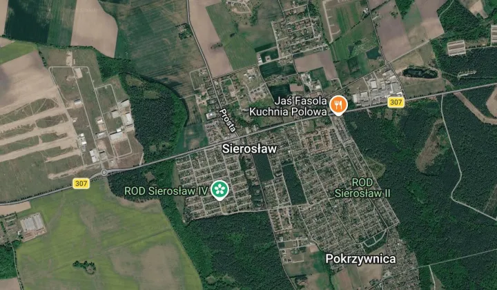 Działka budowlana Sierosław, ul. Polanka