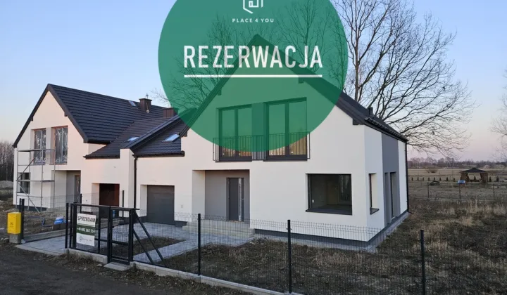 bliźniak, 6 pokoi Mokre, ul. 15 Sierpnia