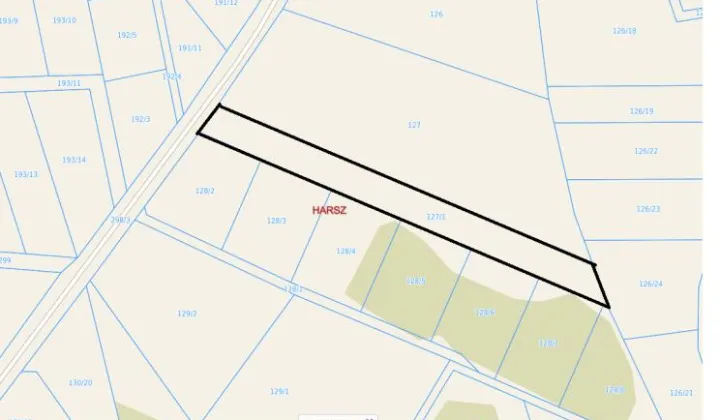 Działka budowlana Harsz