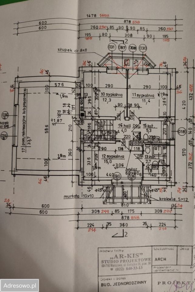 dom wolnostojący, 5 pokoi Książenice. Zdjęcie 3