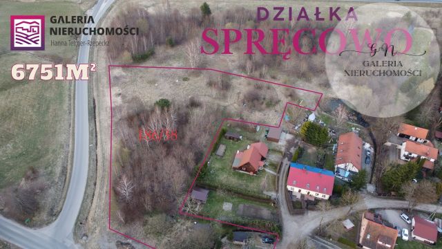 Działka inwestycyjna Spręcowo. Zdjęcie 1
