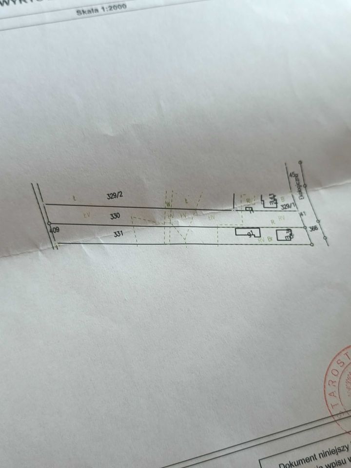 Działka rolno-budowlana Mniów. Zdjęcie 1