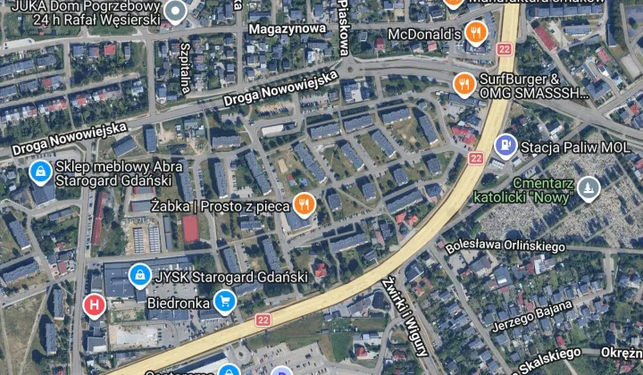 Mieszkanie 2-pokojowe Starogard Gdański, os. Konstytucji 3 Maja