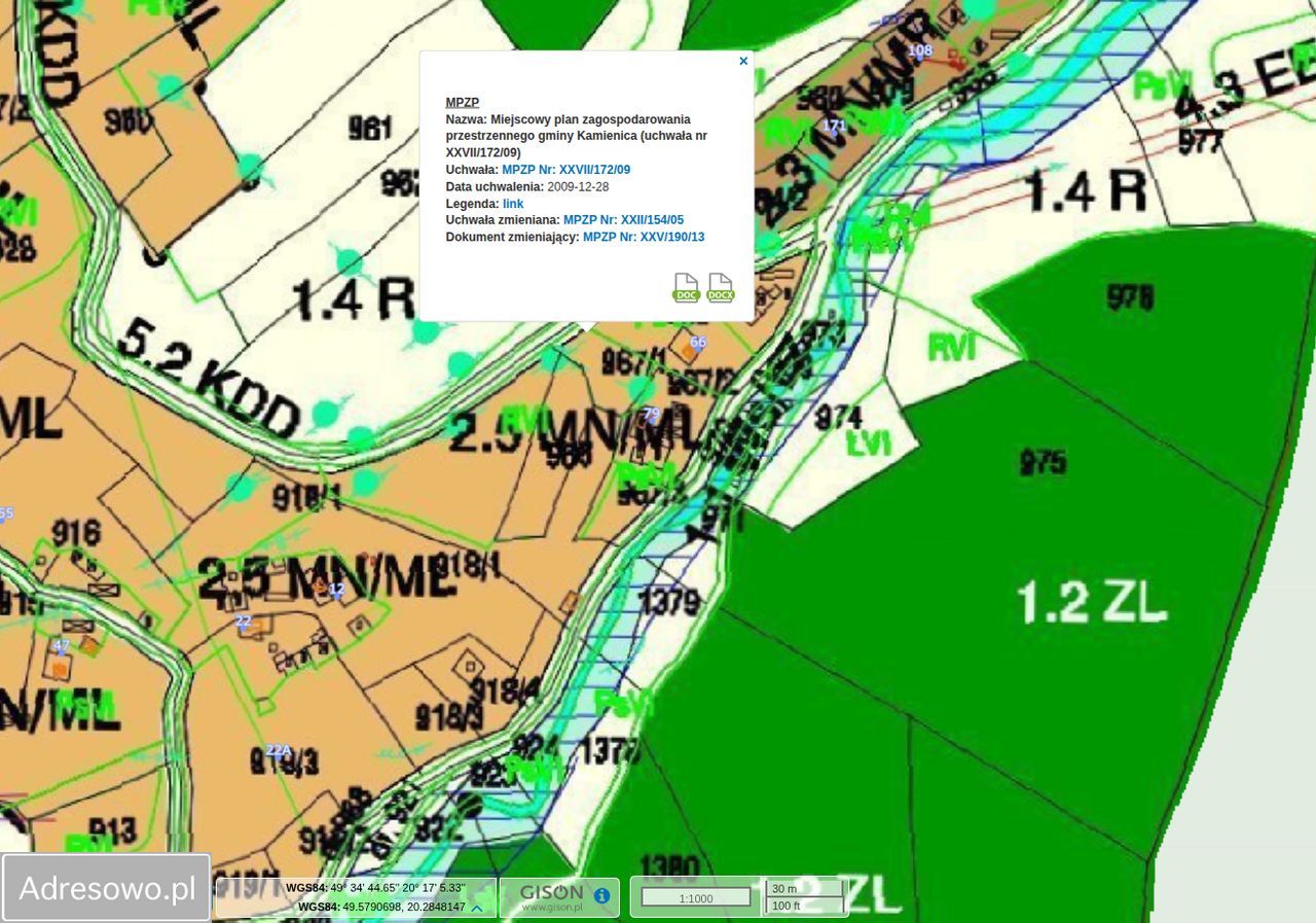 Działka budowlana Zasadne. Zdjęcie 4