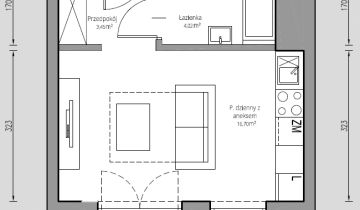 Mieszkanie 1-pokojowe Kraków Czyżyny, ul. Galicyjska