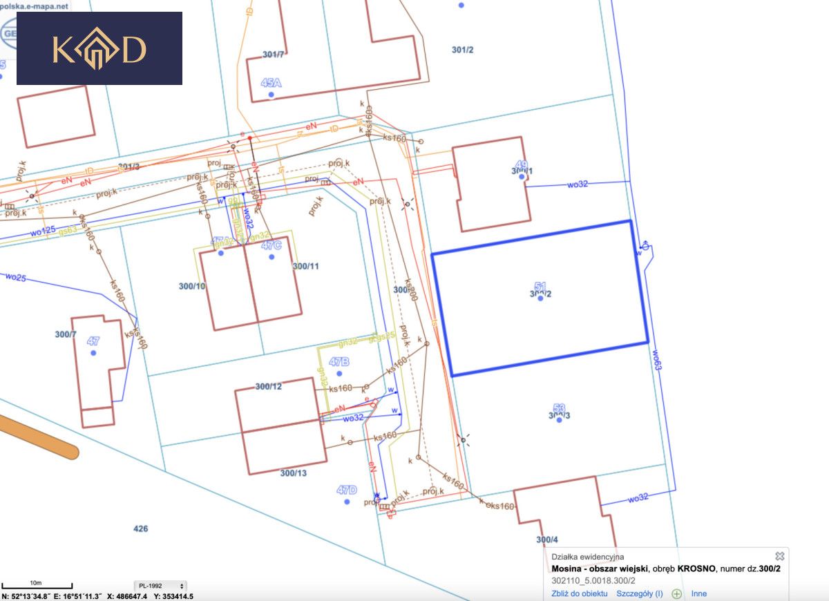 Działka inwestycyjna Krosno, ul. Słoneczna. Zdjęcie 14