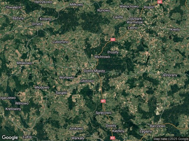 Działka budowlana Dobre Miasto, ul. Waldemara Milewicza. Zdjęcie 1