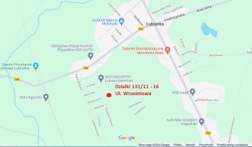 Działka budowlana Łubianka, ul. Wrześniowa