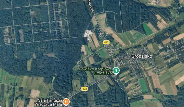 Działka budowlana Grodzisko, ul. Leśna