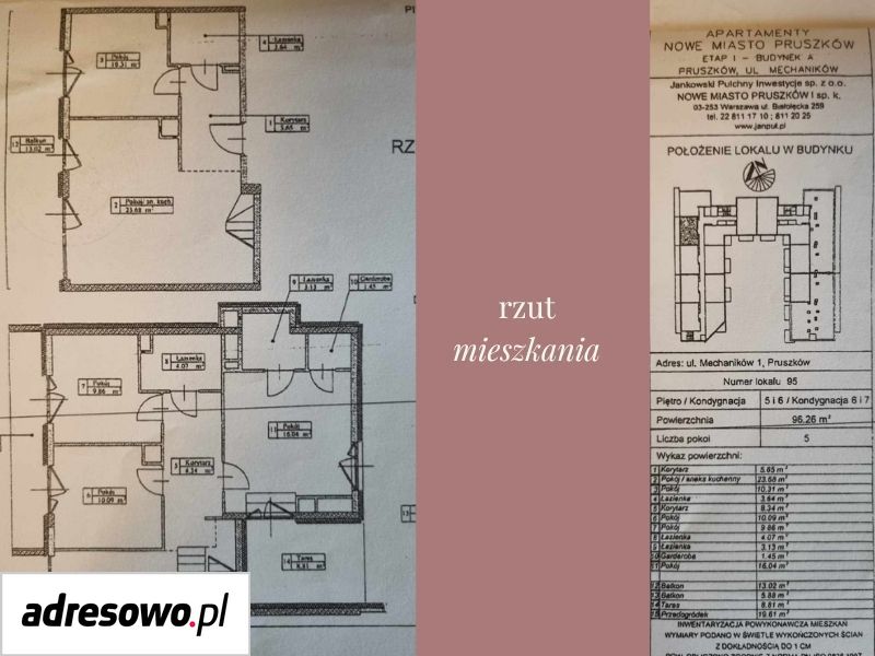 Mieszkanie 4-pokojowe Pruszków Centrum, ul. Mechaników. Zdjęcie 12