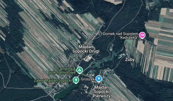 Działka rolna Majdan Sopocki Drugi