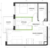 Mieszkanie 3-pokojowe Wrocław Maślice, ul. Augustowska. Zdjęcie 4