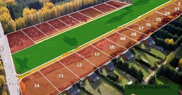 Działka budowlana Włodawa Park Miejski. Zdjęcie 1