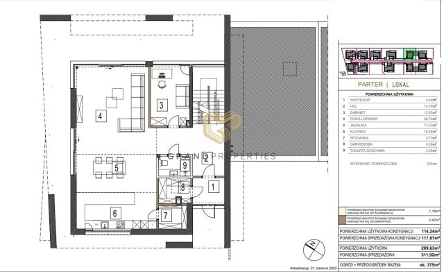 bliźniak, 7 pokoi Konstancin-Jeziorna. Zdjęcie 15