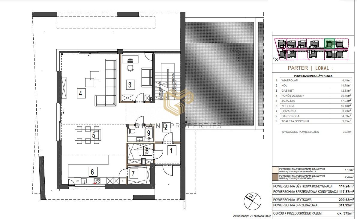 bliźniak, 7 pokoi Konstancin-Jeziorna. Zdjęcie 15