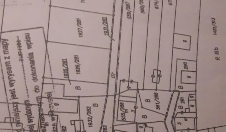 Działka budowlana Orzech, ul. Ogrodowa