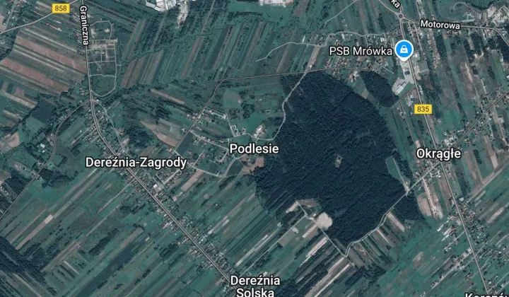 Działka budowlana Podlesie