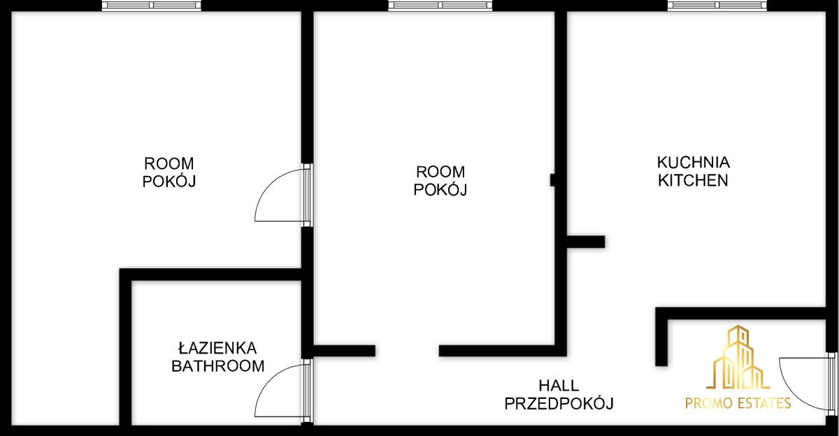 Mieszkanie 2-pokojowe Kraków Kurdwanów, ul. Marii i Bolesława Wysłouchów. Zdjęcie 12
