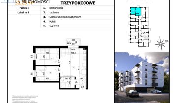 Mieszkanie 3-pokojowe Czechowice-Dziedzice, ul. Mazańcowicka