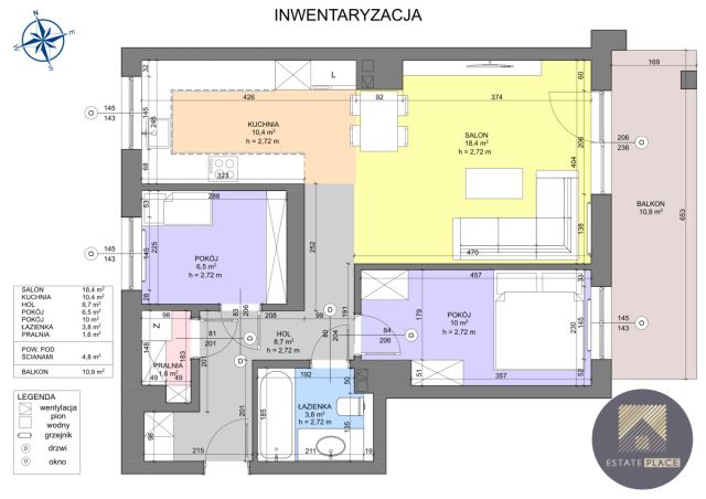 Mieszkanie 3-pokojowe Warszawa Ursus, ul. Posag 7 Panien. Zdjęcie 15