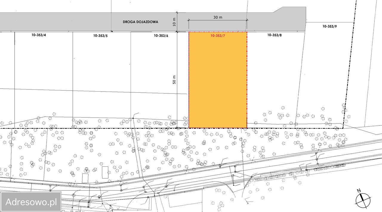 Działka budowlana Ksawerów, ul. Kościuszki. Zdjęcie 3