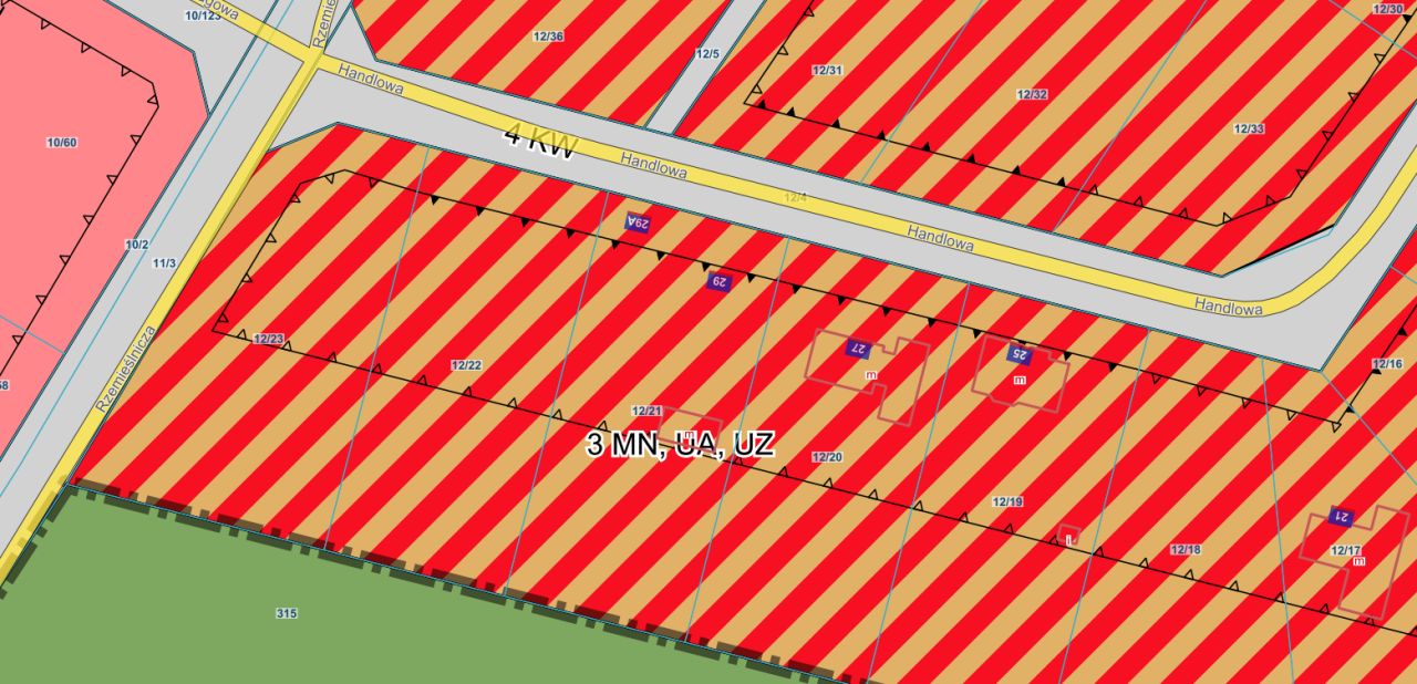 Działka budowlana Rościęcino, ul. Handlowa. Zdjęcie 6