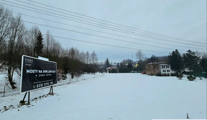 Działka inwestycyjna Zagórz Dolina, ul. Wolności