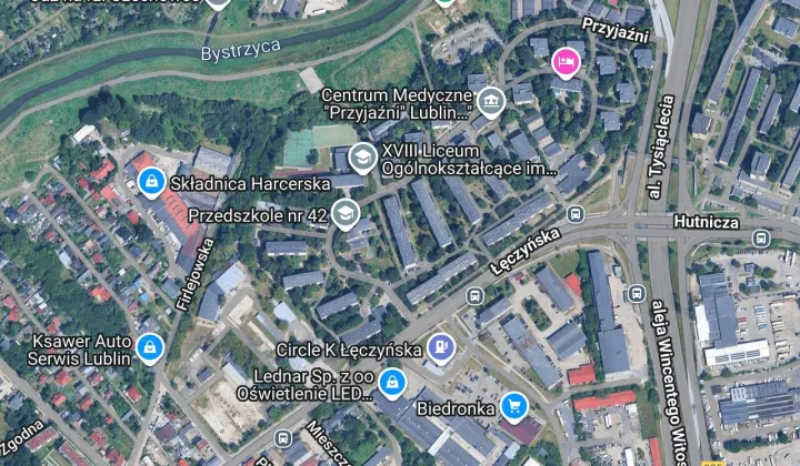Mieszkanie 2-pokojowe Lublin Śródmieście, ul. Przyjaźni
