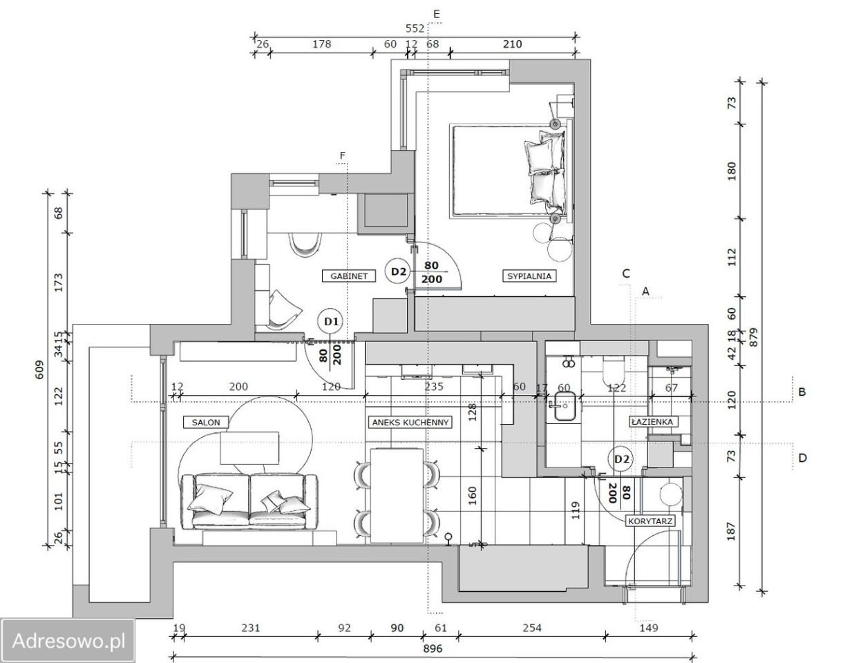 Mieszkanie 3-pokojowe Warszawa Targówek, ul. Witebska. Zdjęcie 7