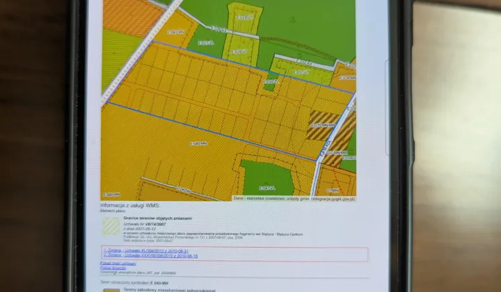 Działka rolno-budowlana Stężyca, ul. Polna