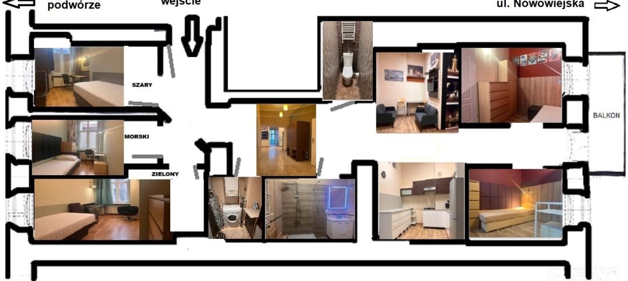 Pokój Wrocław Śródmieście, ul. Nowowiejska. Zdjęcie 9