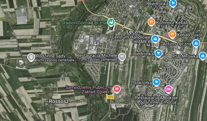 Działka rod Łęczna, ul. Cegielniana