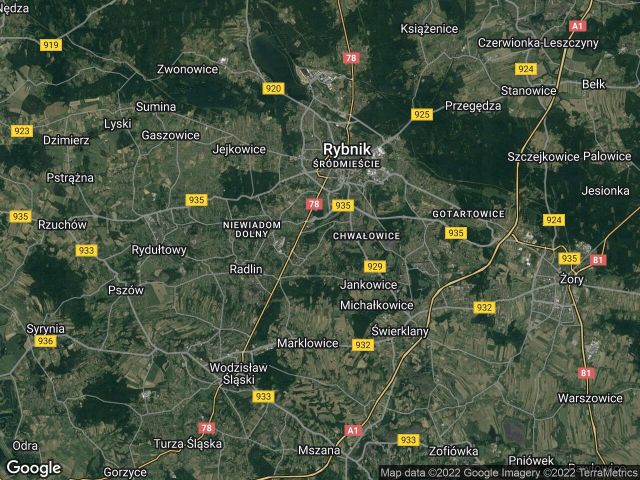 Działka budowlana Rybnik Radziejów, ul. gen. Okulickiego. Zdjęcie 1