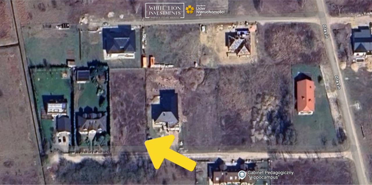 Działka budowlana Warszawa Białołęka, ul. Olesin