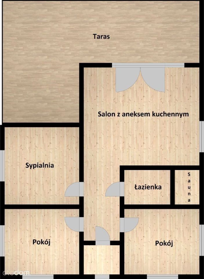 dom wolnostojący Mauryców. Zdjęcie 8