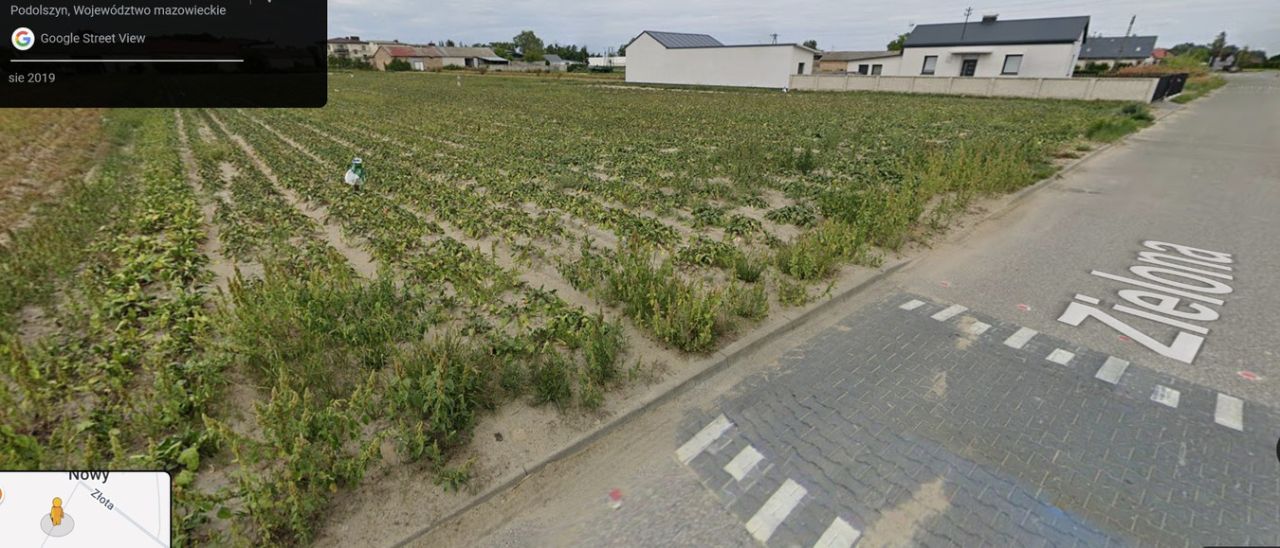 Działka budowlana Podolszyn, ul. Zielona