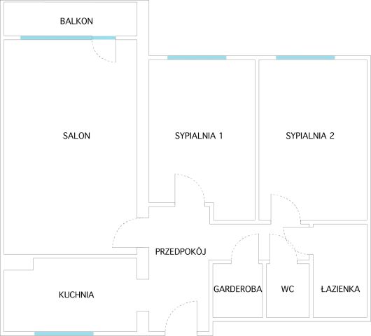 Mieszkanie 3-pokojowe Warszawa Targówek, ul. Goławicka. Zdjęcie 16