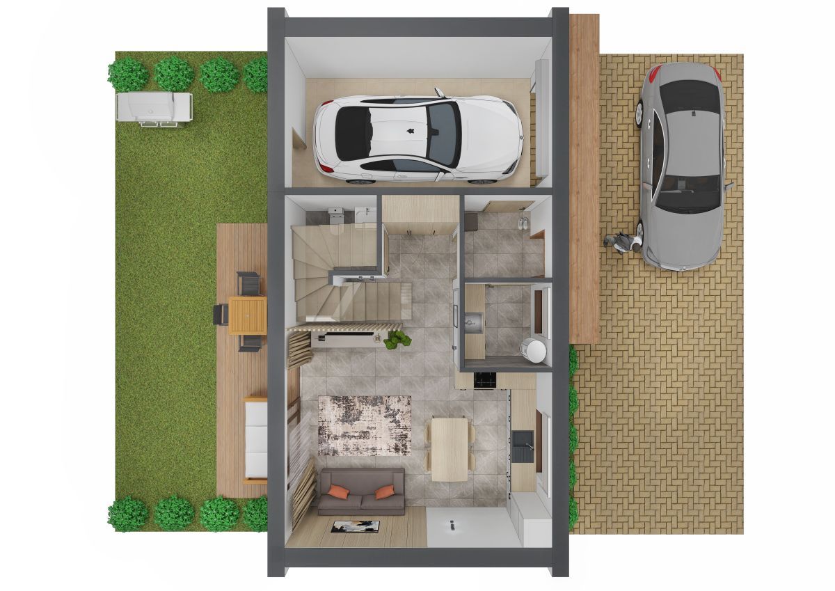 Mieszkanie 5-pokojowe Święta Katarzyna, ul. Główna. Zdjęcie 11