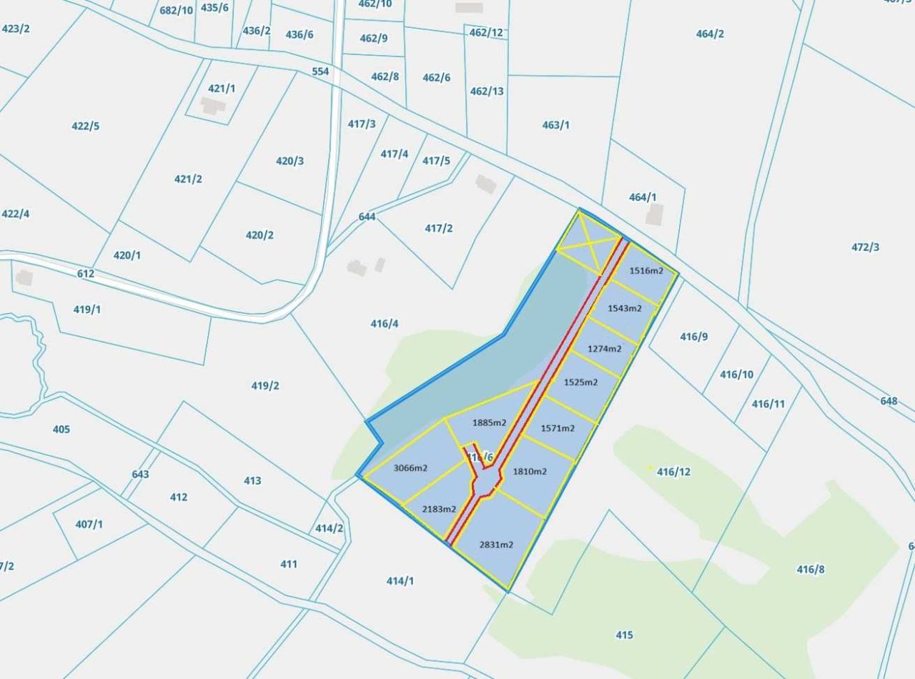 Działka budowlana Pławnica. Zdjęcie 2