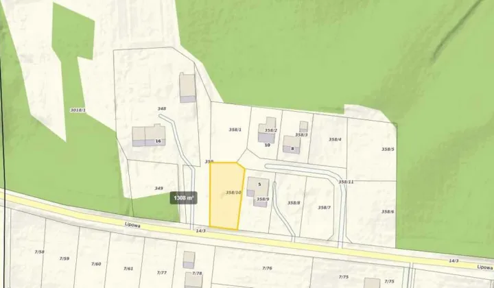 Działka budowlana Jamielnik