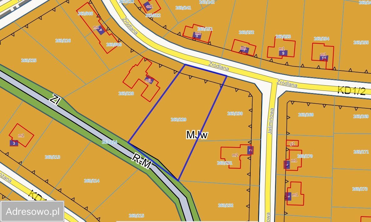 Działka budowlana Chmielów. Zdjęcie 4